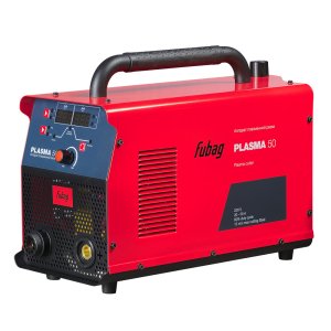 Аппарат плазменной резки FUBAG ПЛАЗМА (Plasma) 50 с компрессором (Air) + Горелка для плазмореза FB P40 6 м + Защитный колпак для FB P40 с компрессором (AIR) (2 шт.)