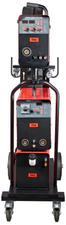 Сварочный полуавтомат INMIG 500T DW SYN + Подающий механизм DRIVE INMIG DW SYN + Шланг-пакет 5 м + Горелка FB 500 3 м + Блок жидкостного охлаждения + Тележка в Краснодаре фото