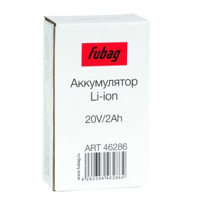 Аккумуляторная батарея FLI5S1P1202 Li-ion к бензиновым газонокосилкам FUBAG с электростартером и минирайдеру (20V/2Ah) в Краснодаре фото