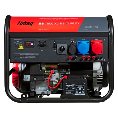 Бензиновый генератор FUBAG BS 7500 XD ES DUPLEX в Краснодаре фото