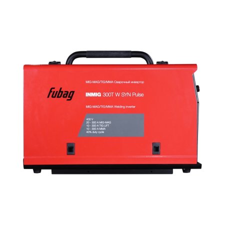 Полуавтомат сварочный инверторный FUBAG INMIG 300T W SYN PULSE с горелкой FB 400 3m в Краснодаре фото
