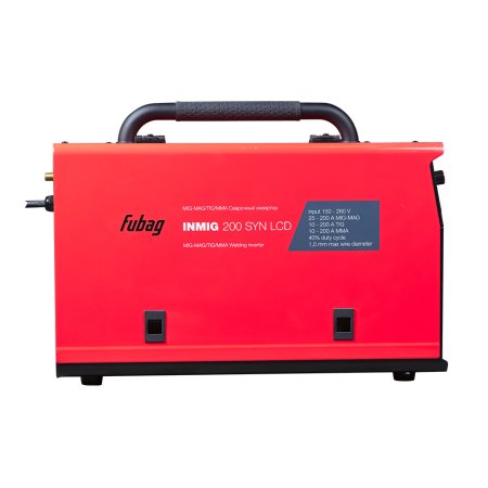 Полуавтомат сварочный FUBAG INMIG 200 SYN LCD (новый дисплей) с горелкой FB 250 3 м (FB 250 Ergo 3 м)  в Краснодаре фото