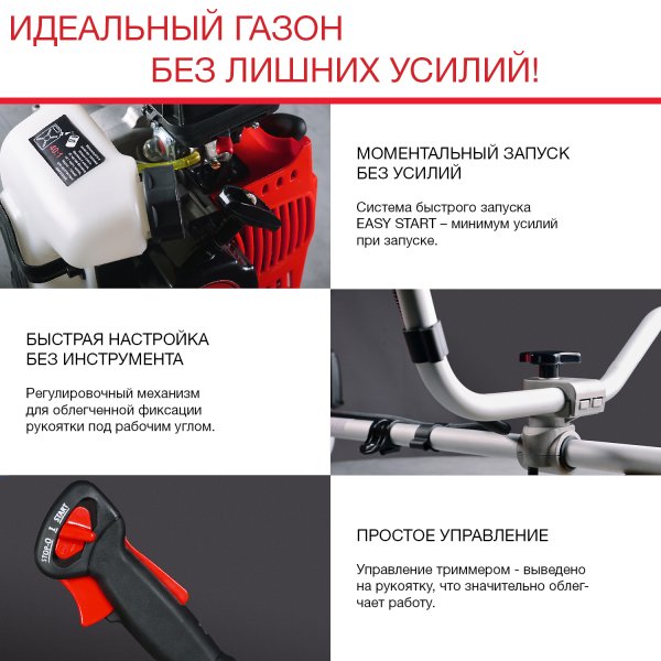 FUBAG Бензиновый триммер FPT 33 + Триммерная леска сечение витой квадрат L 130 м * 2.4 мм в ПОДАРОК в Краснодаре фото