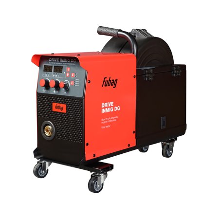Полуавтомат сварочный инверторный FUBAG INMIG 400 T DG + подающий механизм DRIVE INMIG DG + шланг пакет 5 м  + горелка FB 400 3 м в Краснодаре фото