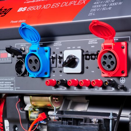 Бензиновый генератор FUBAG BS 8500 XD ES DUPLEX для одно и трехфазного режимов работы в Краснодаре фото