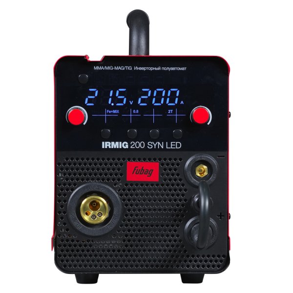 Полуавтомат сварочный инверторный FUBAG IRMIG 200 SYN LED + Маска сварщика Хамелеон FUBAG IR 4-13G M в ПОДАРОК в Краснодаре фото