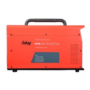 FUBAG Инвертор сварочный INTIG 400 T W AC/DC PULSE + горелка FB TIG 26 5P 4m  в Краснодаре фото
