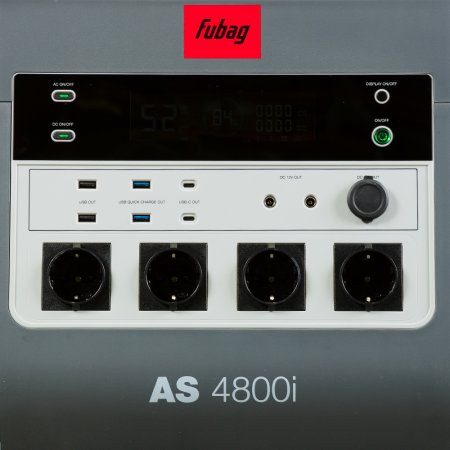 Портативная электростанция FUBAG AS 4800i (аккумулятор LiFePO4) в Краснодаре фото