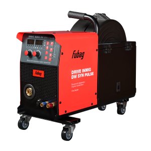 Сварочный полуавтомат_INMIG 500T DW SYN PULSE (арт. 31443) + Подающий механизм DRIVE INMIG DW SYN PULSE (41105) + Горелка FB 550W 3m (31652) + Блок жидкостного охлаждения Cool 70__для арт. 31406_31443_31453_31455_31456_31457_31454 (31409) + Тележка_для ар в Краснодаре фото