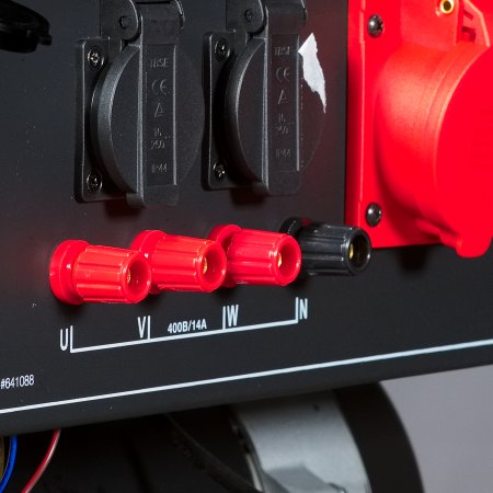 Бензиновый генератор FUBAG BS 8000 DA ES (трехфазный) с электростартером и коннектором автоматики в Краснодаре фото