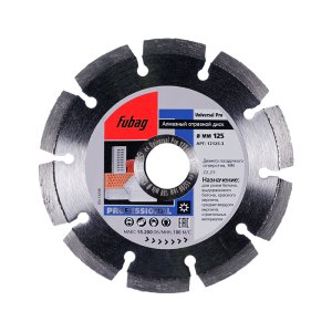 Алмазный отрезной диск FUBAG Universal Pro диам. 125/22.2 в Краснодаре фото