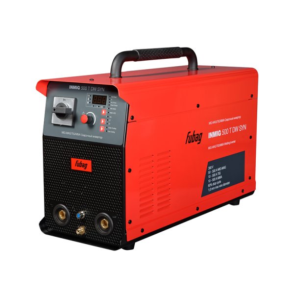 Полуавтомат сварочный FUBAG INMIG 500T DW SYN + подающий механизм DRIVE INMIG DW SYN + шланг-пакет 5 метров 70 мм2 14 pol с жидкостным охлаждением для INMIG 500T DW SYN + горелка FB 500 3m + блок жидкостного охлаждения Cool 70 + тележка для аппаратов в Краснодаре фото