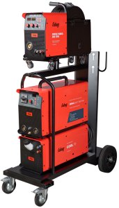 Сварочный полуавтомат INMIG 500T DW SYN + Подающий механизм DRIVE INMIG DW SYN + Шланг-пакет 5 м + Горелка FB 500 3 м + Блок жидкостного охлаждения + Тележка в Краснодаре фото