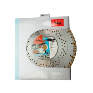 Алмазный отрезной диск FUBAG Бетон Экстра (Beton Extra) D350 мм / 25,4 мм по бетону в Краснодаре фото