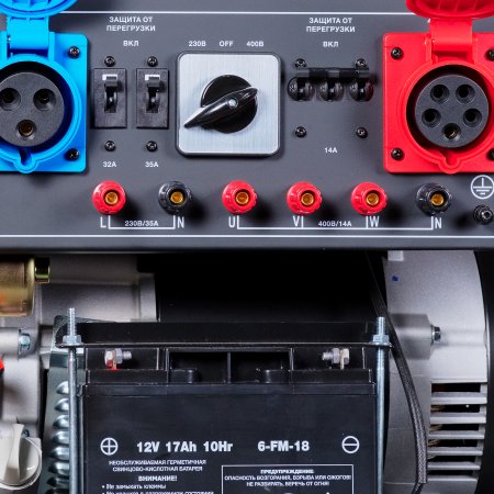 Бензиновый генератор FUBAG BS 8500 XD ES DUPLEX для одно и трехфазного режимов работы в Краснодаре фото