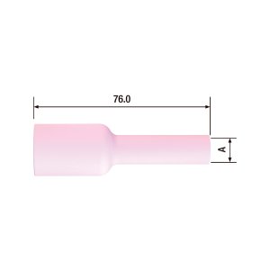 FUBAG Сопло керамическое для газовой линзы №5L ф8 FB TIG 17-18-26 (2 шт.) в Краснодаре фото