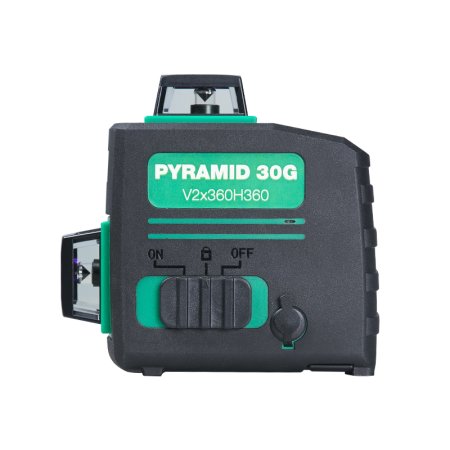 FUBAG уровень лазерный 3D с зеленым лучом Pyramid 30G V2х360H360 в Краснодаре фото